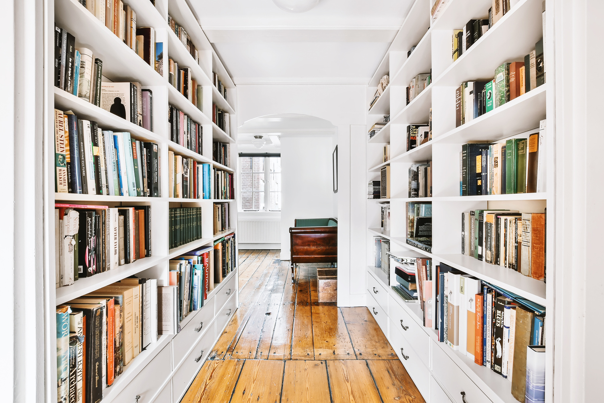 Modern Library Interior