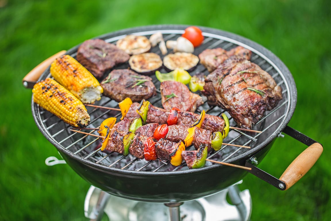 Grilled Meat and Vegetables